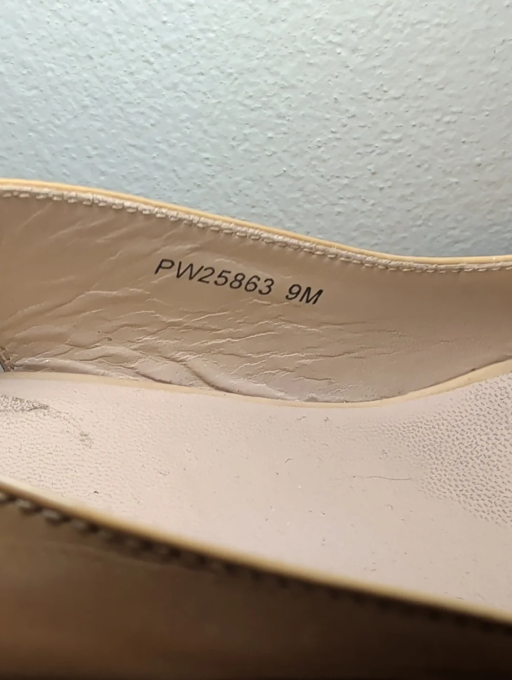 Stuart Weitzman Patent Leather Espadrille Wedge Sandals Beige Women's Size 9M